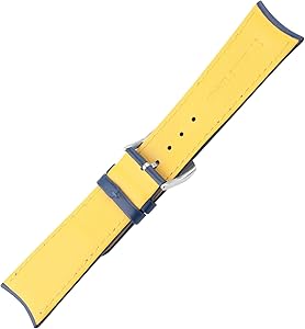 Amazon.com: MMBAY Leather 23mm Watch Bands Compatible Fit for