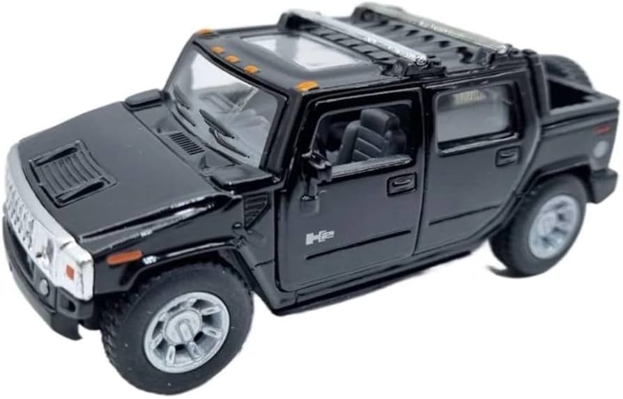 Amazon.com: KiNSMART - H2 Hummer SUT Black Truck 5