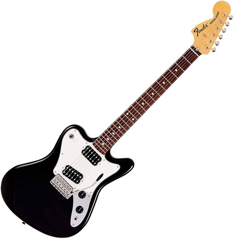 Amazon | Made In Japan Limited Super-Sonic Black | エレキギター