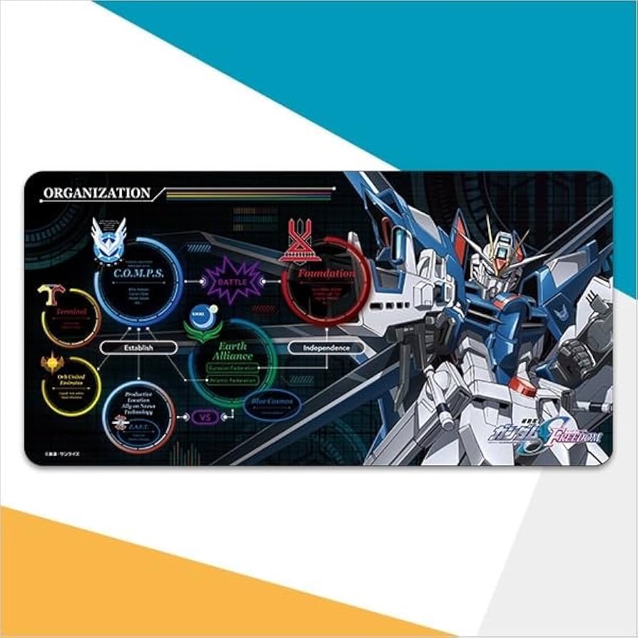 Amazon.co.jp: 機動戦士ガンダムSEED FREEDOM デスクマット : 文房具