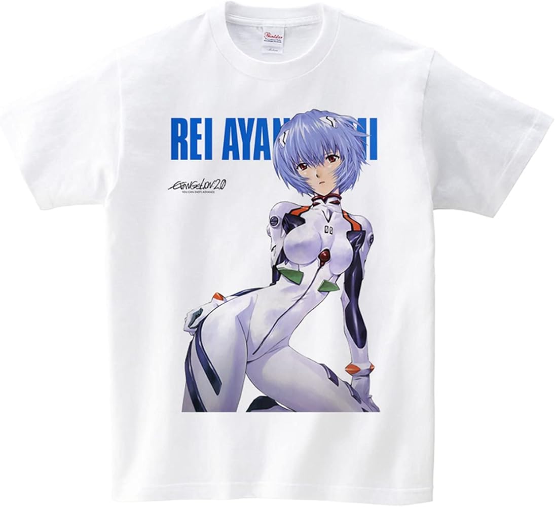 Amazon.co.jp: 新世紀エヴァンゲリオンTシャツ綾波レイ碇シンジ渚