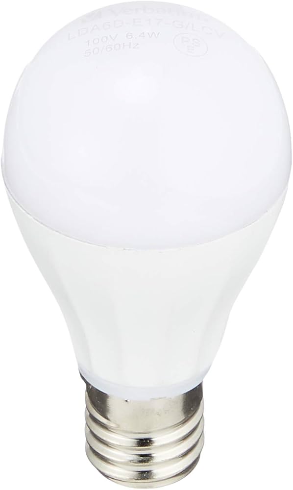 Amazon | Verbatim バーベイタム LED電球2個セット E17 60W形相当