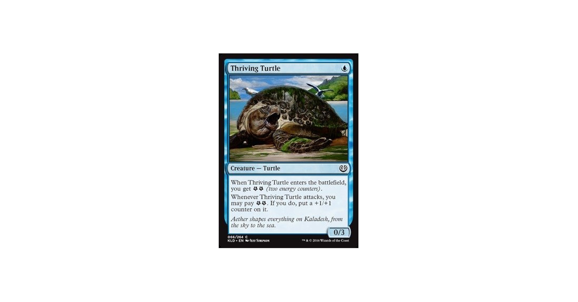 Amazon.co.jp: MTG 英語版 亢進する亀/Magic: the Gathering 066/264