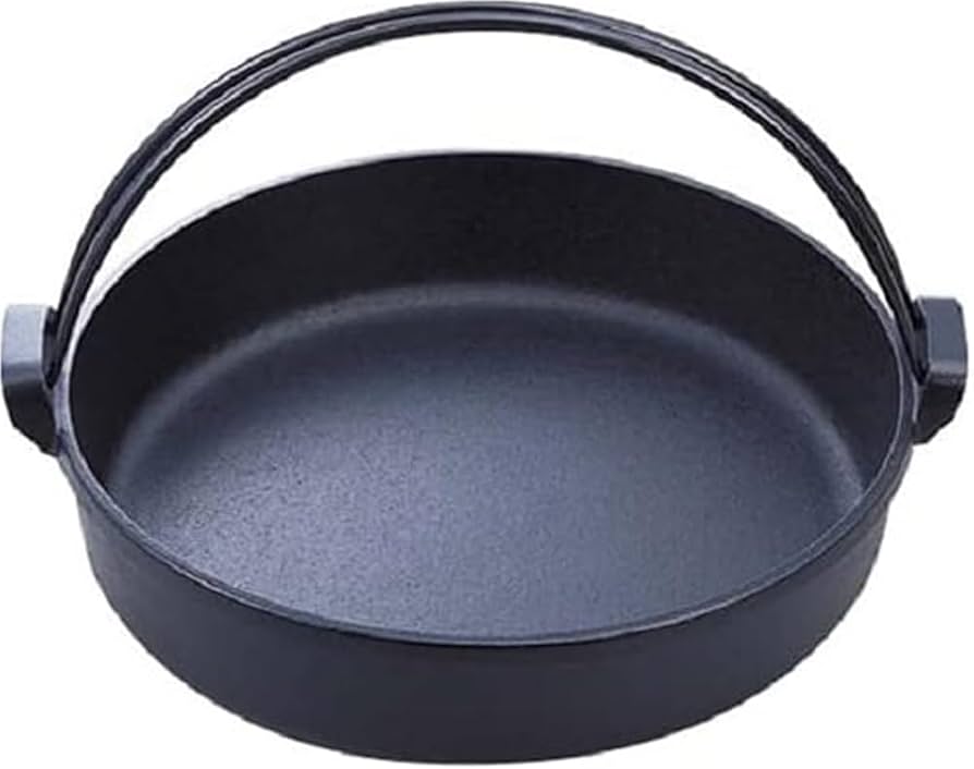 Amazon｜岩鋳 Iwachu すき焼き鍋 南部ツル付26 黒焼付 内径26cm IH対応