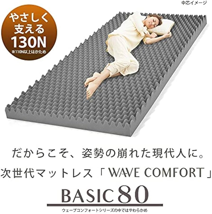 Amazon｜西川 敷布団 マットレス セミシングル ウェーブコンフォート