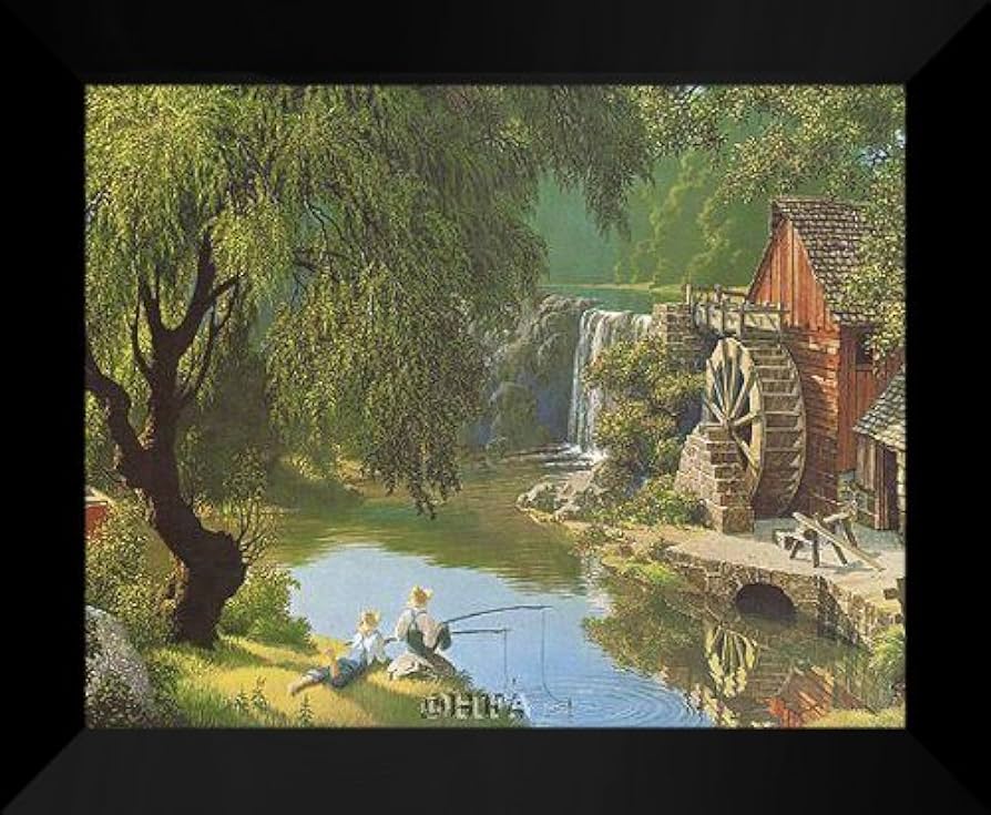 Amazon.com: Paul Detlefsen FRAMED Art Print 20x24 