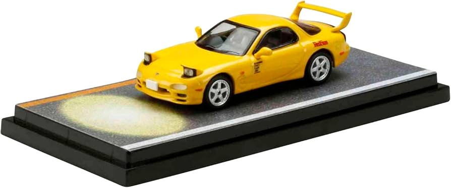 Amazon | HJ64 1/64 マツダ RX-7 (FD3S)RED SUNS/頭文字D VS 藤原 拓海