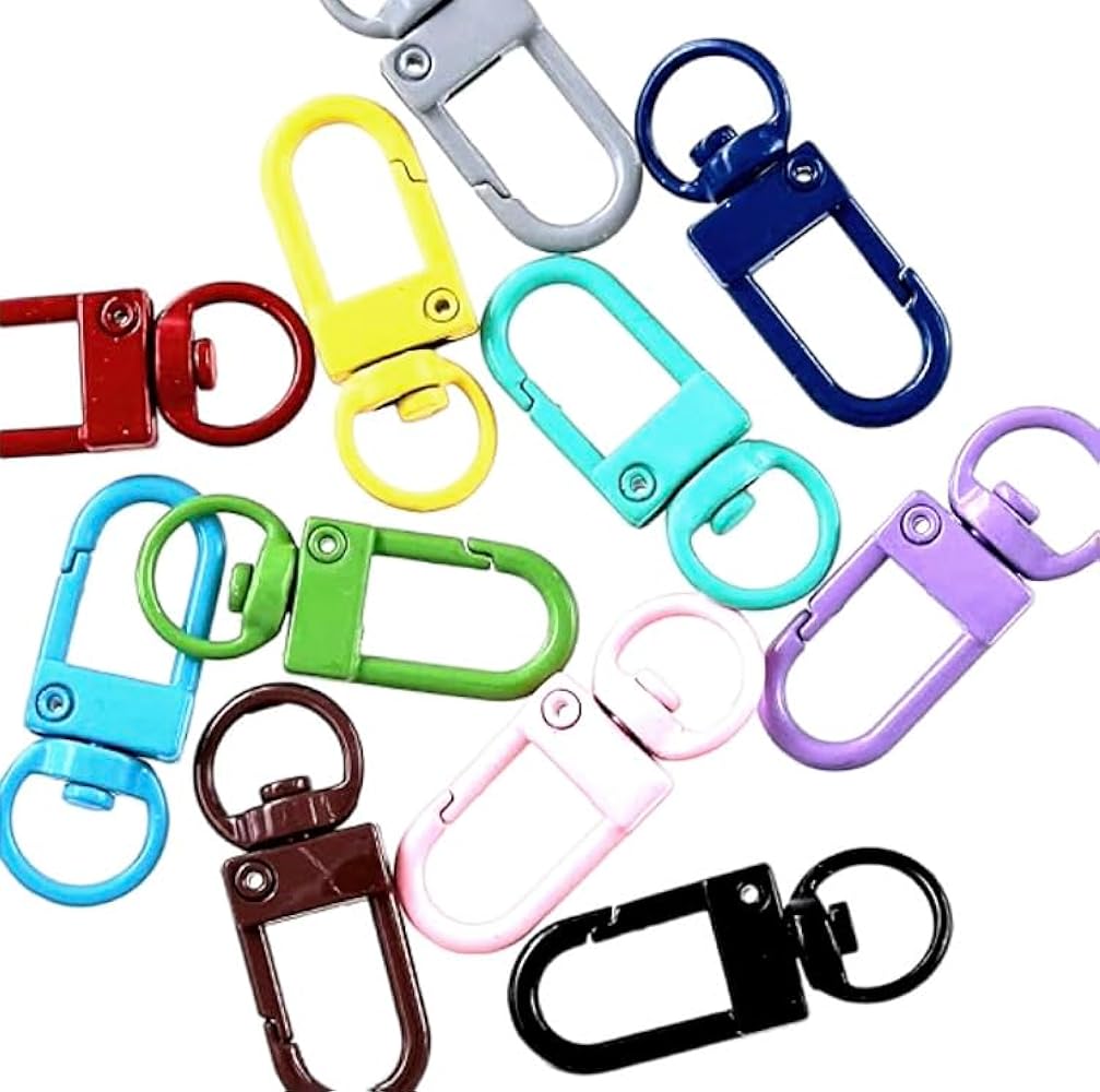 Amazon.co.jp: [ファイニエ] ナスカン カラフル キーホルダー パーツ