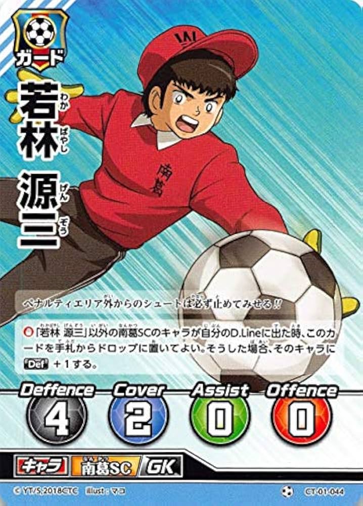 Amazon.co.jp: キャプテン翼FCG CT01-044 若林源三（ノーマル