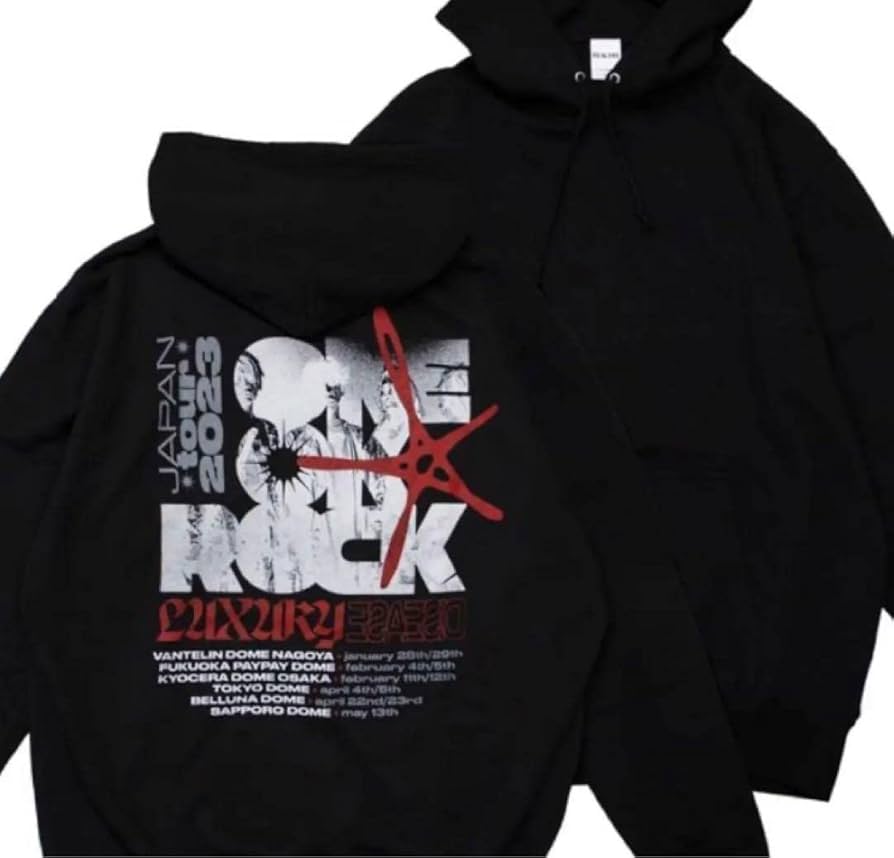 Amazon.co.jp: ワンオクロック ドームツアー パーカー one ok rock