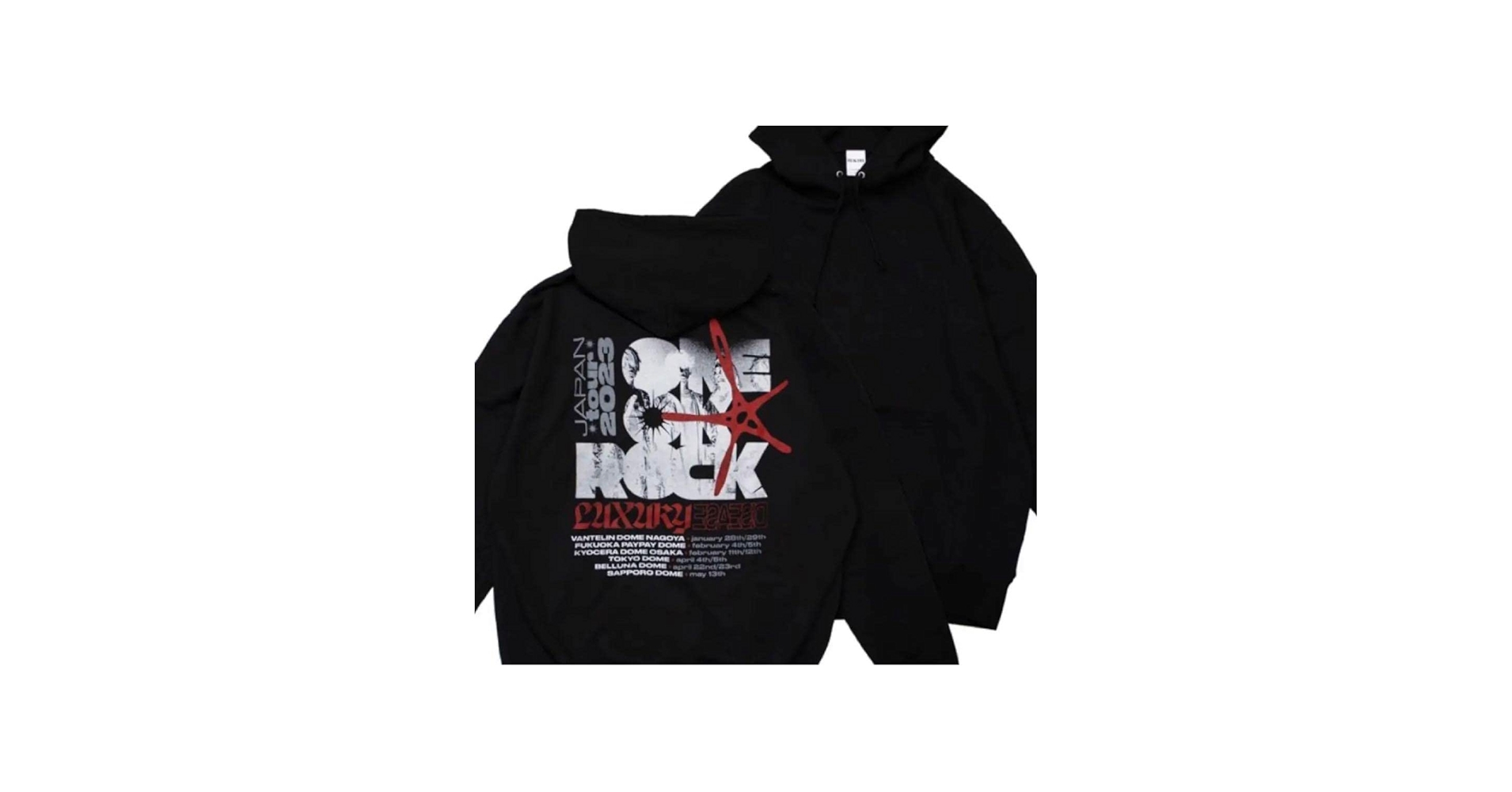 Amazon.co.jp: ワンオクロック ドームツアー パーカー one ok rock