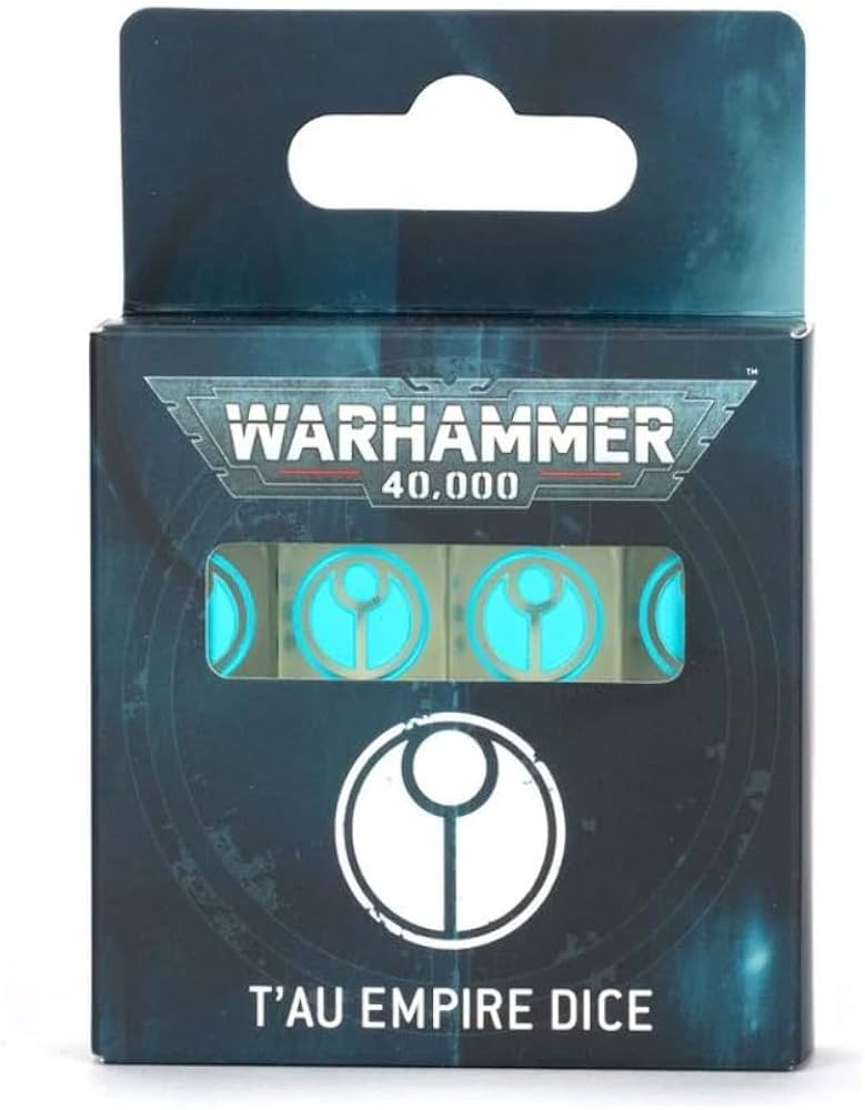 Amazon.com: Warhammer 40K 40000: T'AU Empire DICE : Toys & Games
