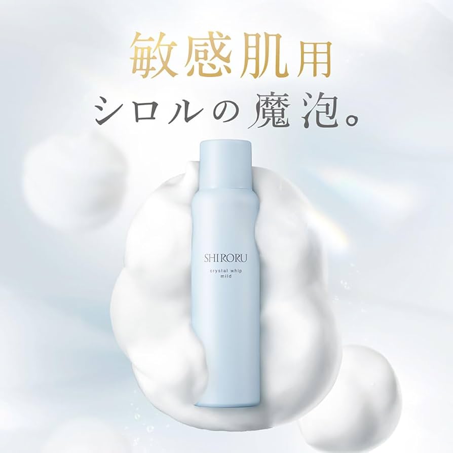 Amazon | SHIRORU (シロル) クリスタルホイップ マイルド (泡 洗顔