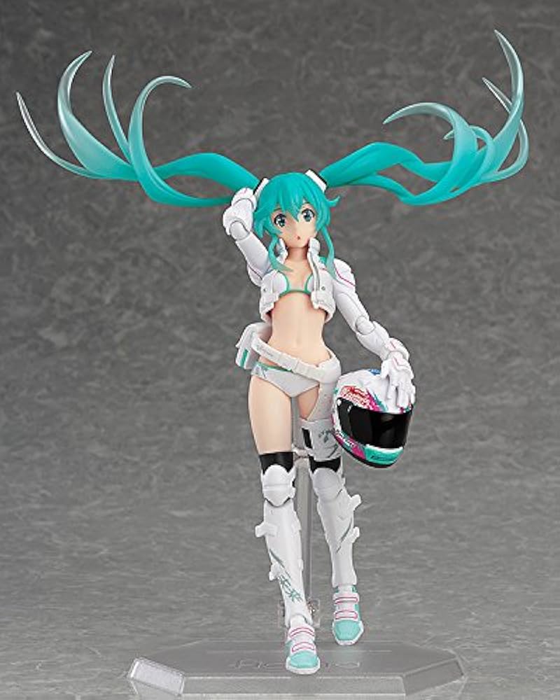 Amazon.com: Freeing Racing Miku 2014 (EV Mirai Version) Figma