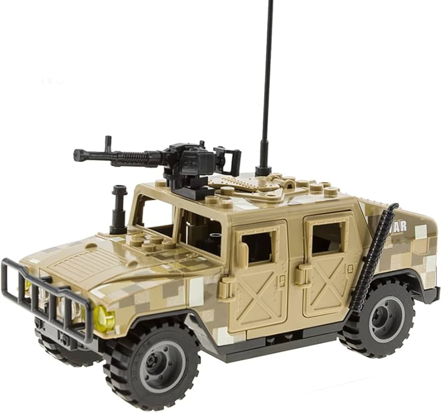Amazon.com: ENHANA Armored Vehicle Building Block Military Vehicle