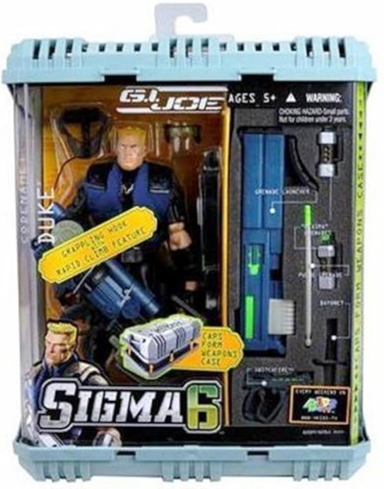 Amazon.co.jp: GI ジョー シグマ6 [6インチ] DX デューク : おもちゃ