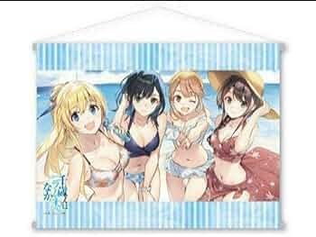 Amazon.co.jp: 千歳くんはラムネ瓶のなか B2 タペストリー 水着 海