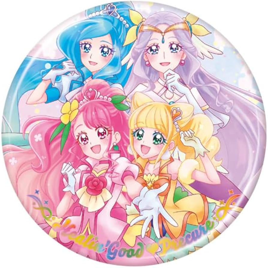 Amazon | プリキュアオールスターズ BIG缶バッジBiscuit -20th