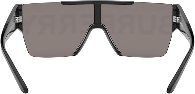 Amazon.com: Burberry BE 4291 3001/G Black Plastic Rectangle
