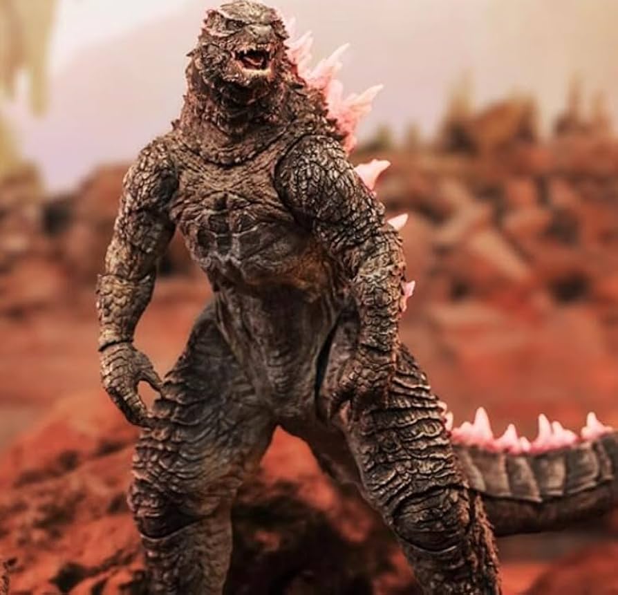 Amazon.co.jp: HIYA TOYS ゴジラ Evolved VER ピンク 新たなる帝国