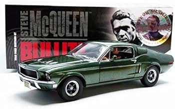 Amazon.com: GreenLight Collectibles Bullitt 1968 Ford Mustang GT