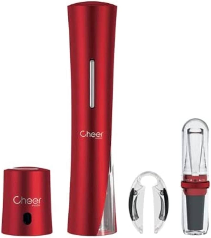 Amazon | Cheer Moda スカイライン 電動ワインオープナー ギフトセット