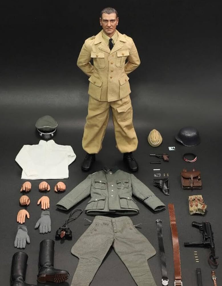 Amazon | DID 1/6 ミリタリー 兵士 ドイツ軍 Otto 可動 アクション
