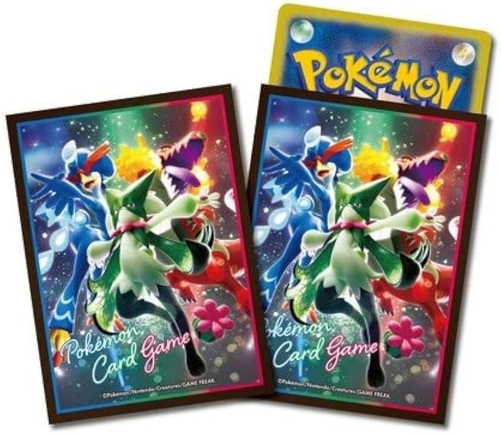Amazon.co.jp: ポケモンTCG 64ct カードスリーブ デッキシールド
