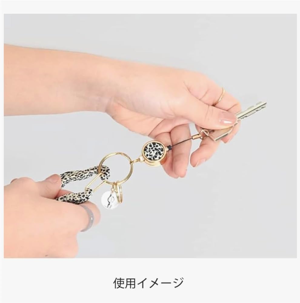 Amazon.co.jp: [FLOWERING] 【フラワーリング】 カラビナ（リール付き