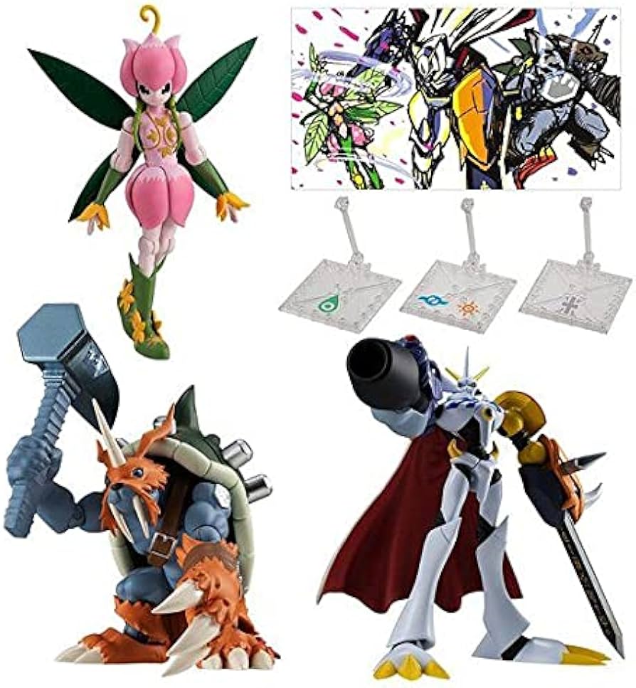 Amazon | SHODO デジモン3 コンプリートセット オメガモン リリモン