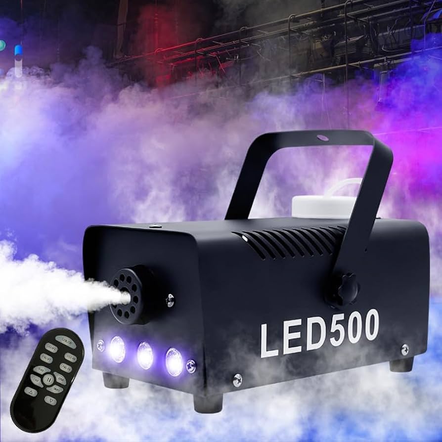 Amazon.co.jp: Sharelife Mini 500W Red Green Blue LED Changing Fog