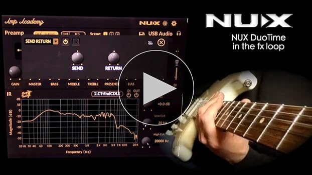 Amazon.com: NUX NGS-6 Amp Academy Amp Modeler Guitar Pedal 1024