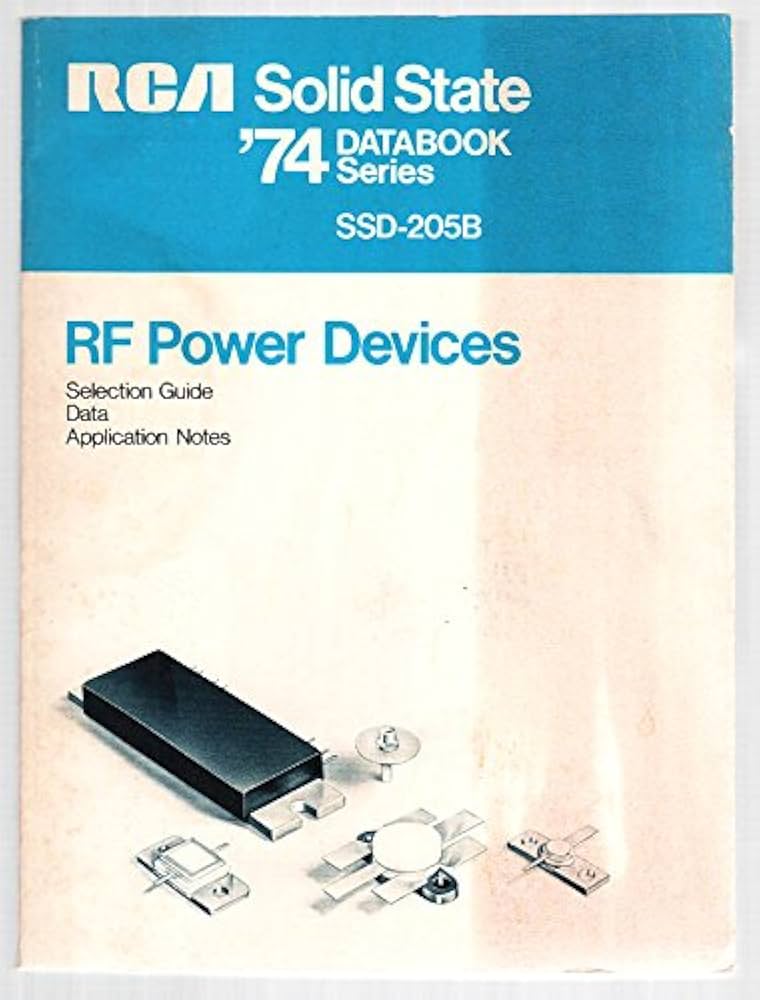 RCA solid state DATA BOOK 1974 無線 RCA solid state DATA BOOK 1974