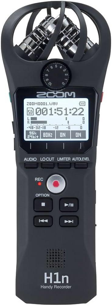 Amazon | ZOOM ズーム ハンディレコーダー ブラック 90°XY方式の