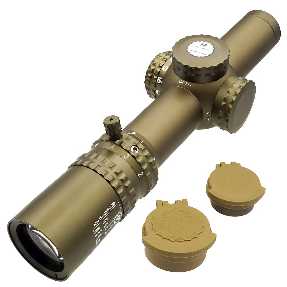 1-8x24mm FFP ショートスコープ ATACR NFエボリューションギア