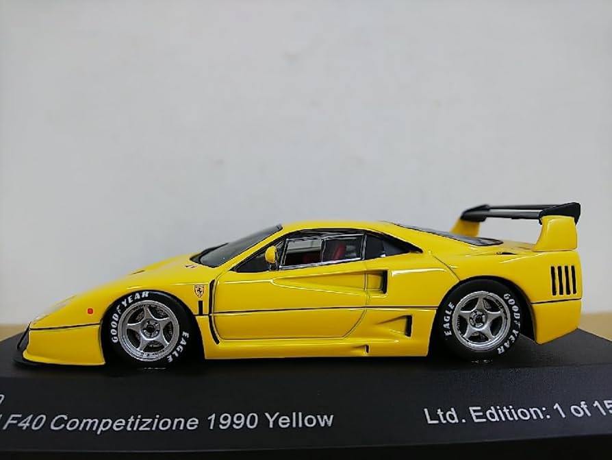 Amazon | □ ixo modelsイクソ MDC008 1/43 Ferrari F40 Competizione