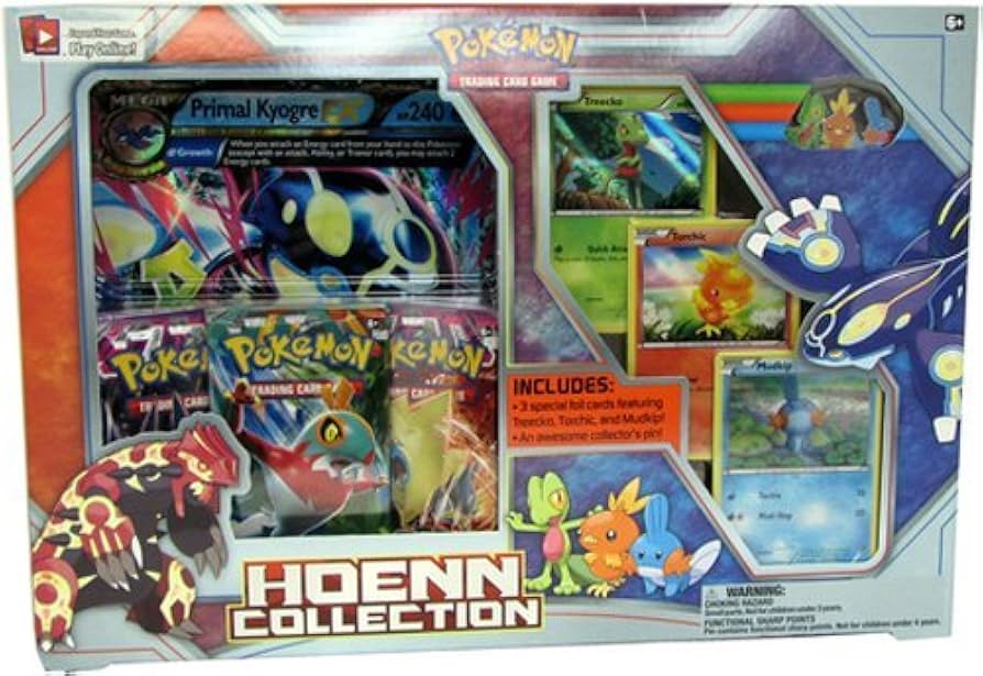 Amazon.com: Pokemon Hoenn Collection Box w/Jumbo Mega Primal