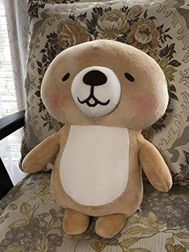 Amazon.co.jp: 突撃!ラッコさん もちもちBIGぬいぐるみ 口開け