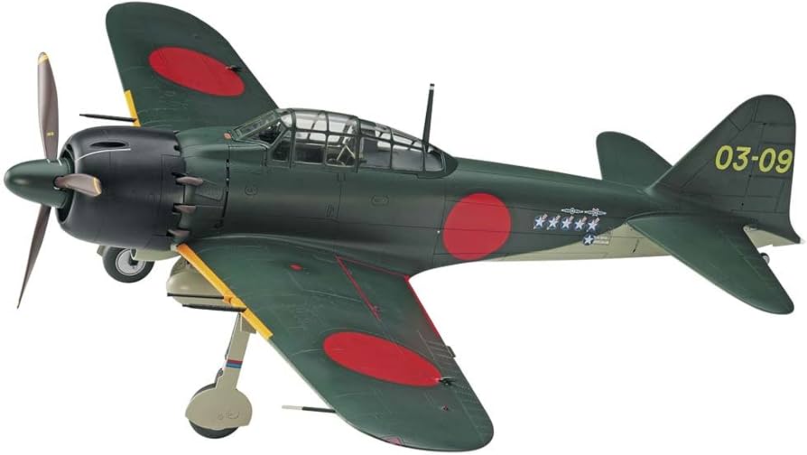Amazon.com: Hasegawa HST34 1:32 Scale Mitsubishi A6M5c Zero