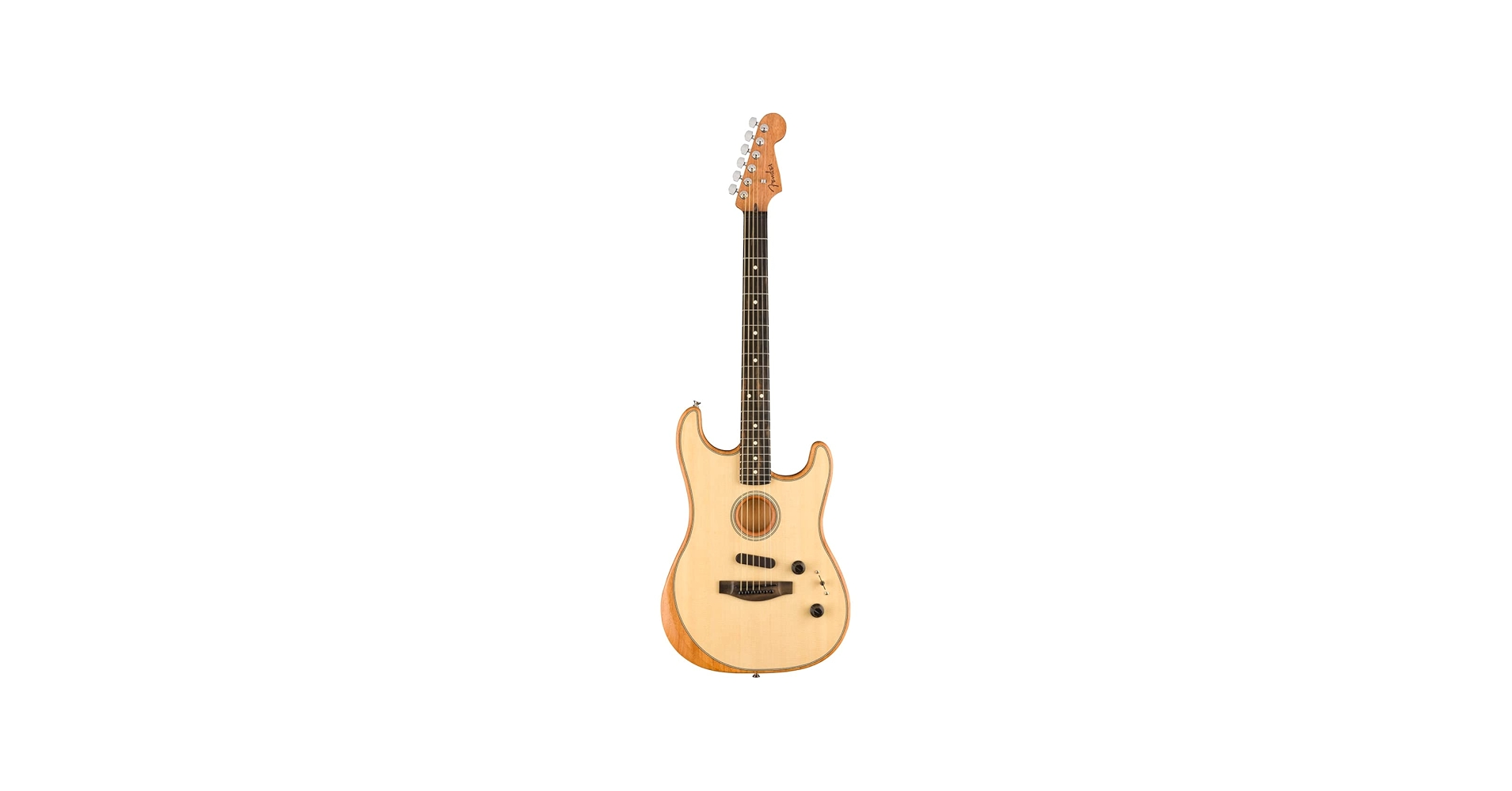 Amazon.com: Fender American Acoustasonic Stratocaster Acoustic