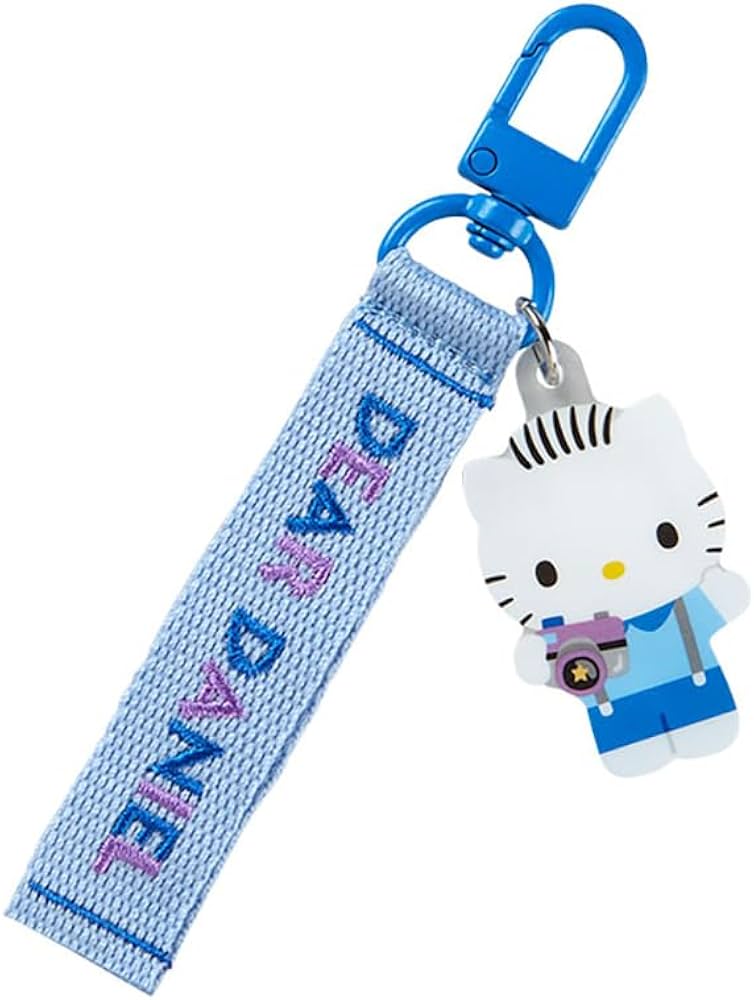 Amazon.co.jp: サンリオ(SANRIO) ロゴ刺繍タグキーホルダー