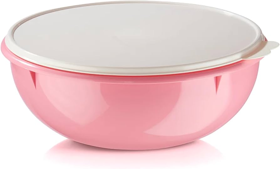 Amazon.com: Tupperware 26 Cup Fix N Mix Bowl. Pink: Tupperware
