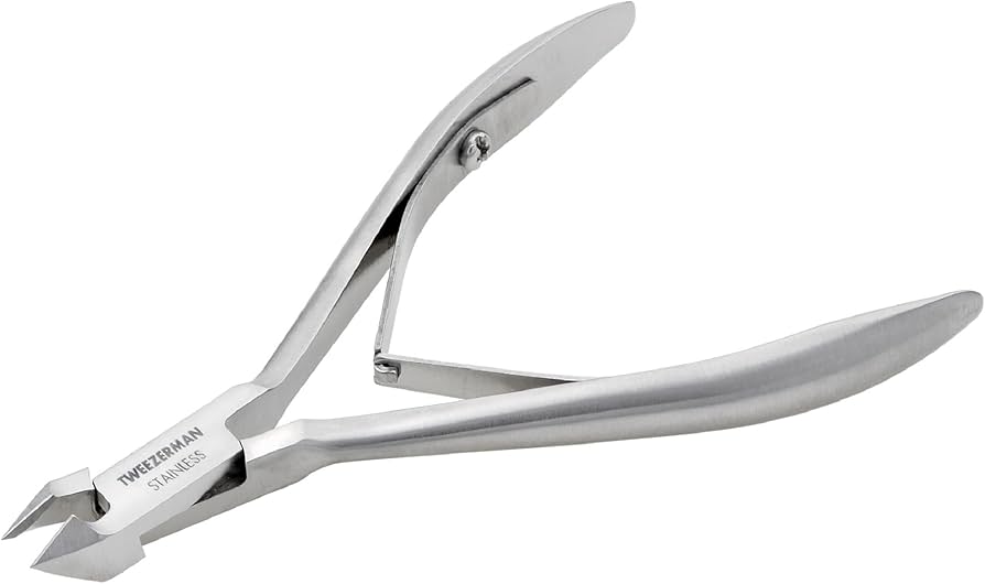Amazon.com: Tweezerman Rockhard Stainless Steel Cuticle Nipper, 1