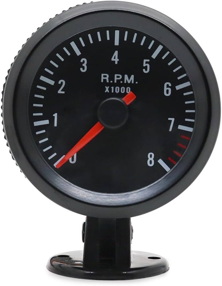 Amazon | Limnyves 2インチ 52mm カーメーター タコメーター RPM