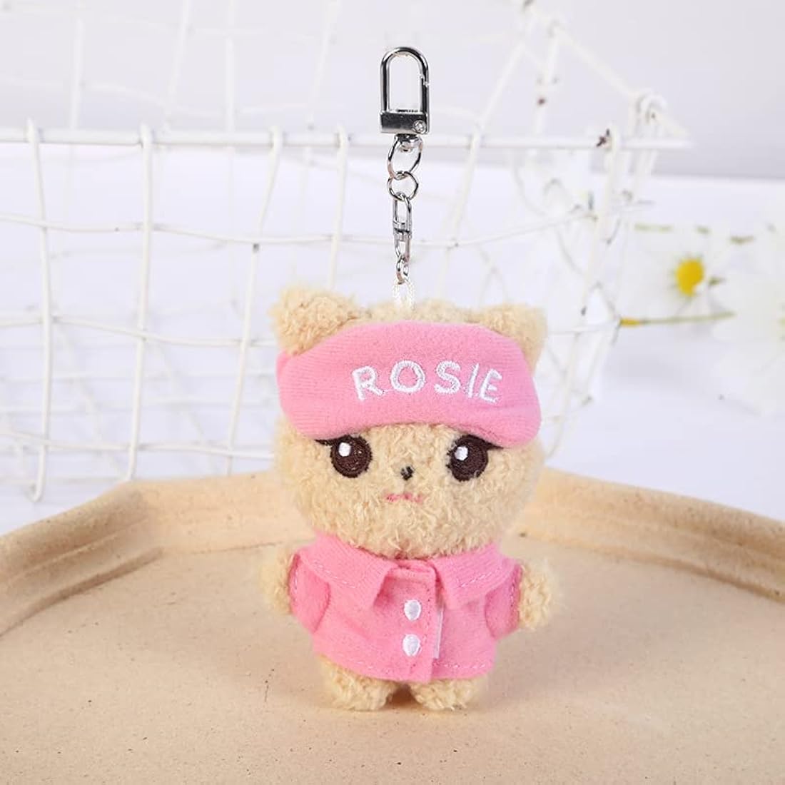 BlackPink Plush Doll 12 cm Keyring, Kpop Bag Charm, School Bag