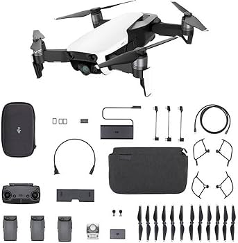 Amazon.com: DJI Mavic Air, Fly More Combo, Arctic White : Toys & Games
