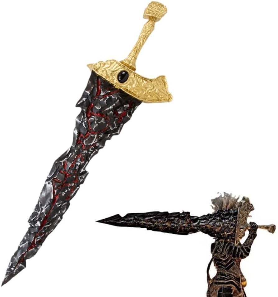Amazon.co.jp: エルデンリング 武器 黒き剣 マリケス コスプレ 武器