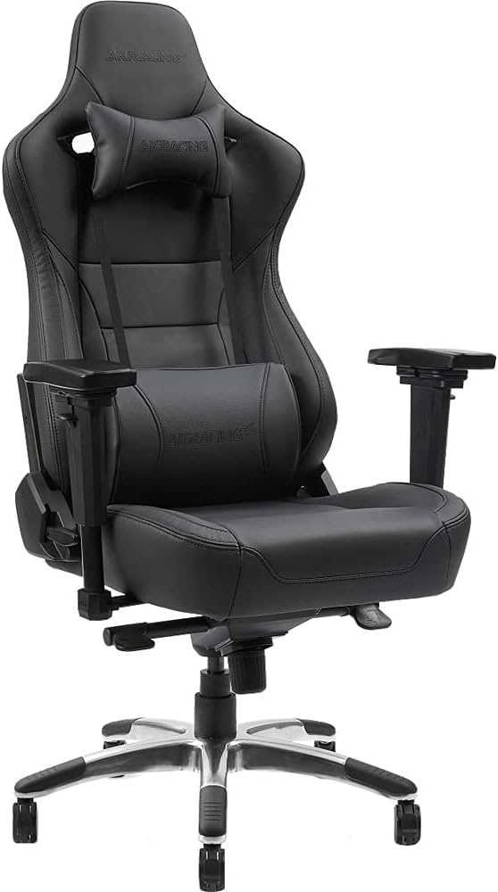 Amazon.co.jp: AKRacing オフィスチェア ゲーミングチェア ブラック 黒