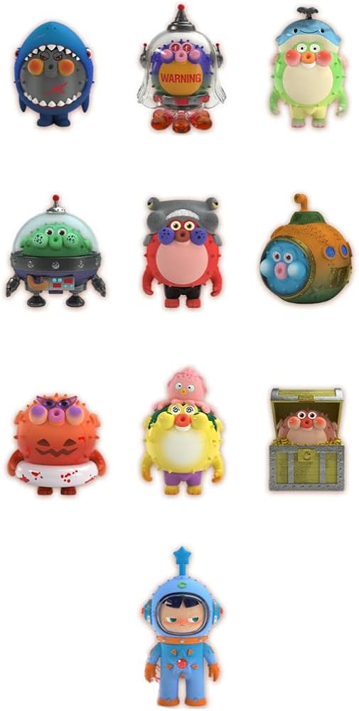 Amazon | HIDDEN WOOO x CHUBBY FAMILY CHUBBYPOPO オーシャンシリーズ
