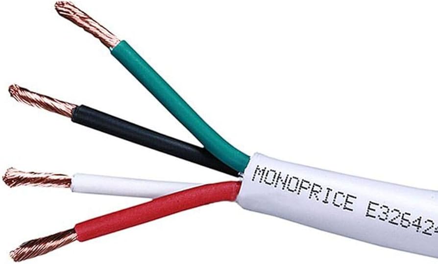 Amazon.co.jp: Monoprice Monoprice Speaker Wire, CL2 Rated, 4